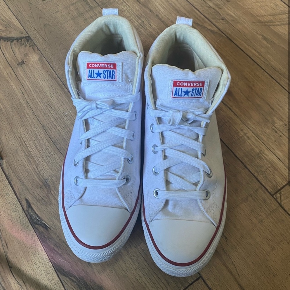 Converse All Star White High-Top Sneakers